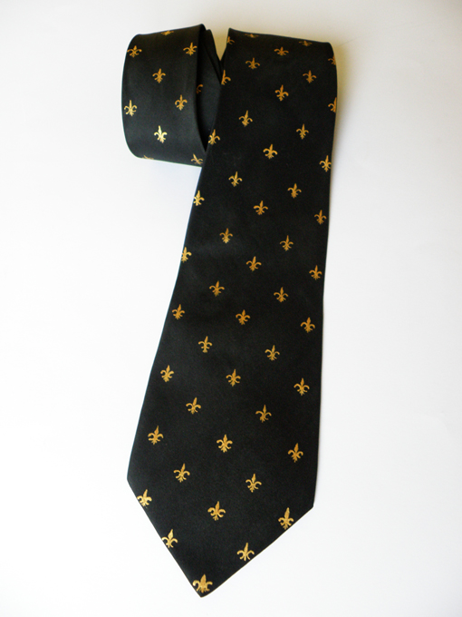 Расписный шелковый галстук с вашым симболом